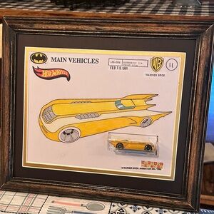 8x10 Hot Wheel Specs in a artsy way . Great for that Hot Wheel collector.